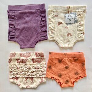 Kate Quinn Bloomer Bundle | Prints & Solids | Mauve & Cream Tones | 12–18M